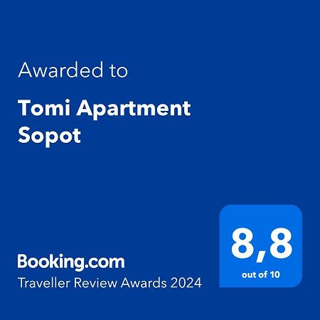 Tomi Apartment Sopot Esterno foto